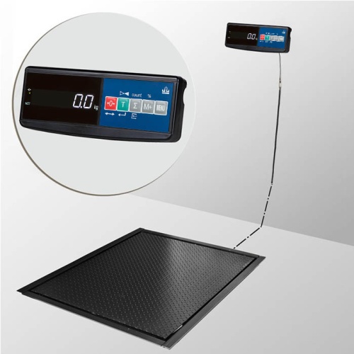 Весы врезные 4D-PMF-12/10A_1500 конструкционная сталь